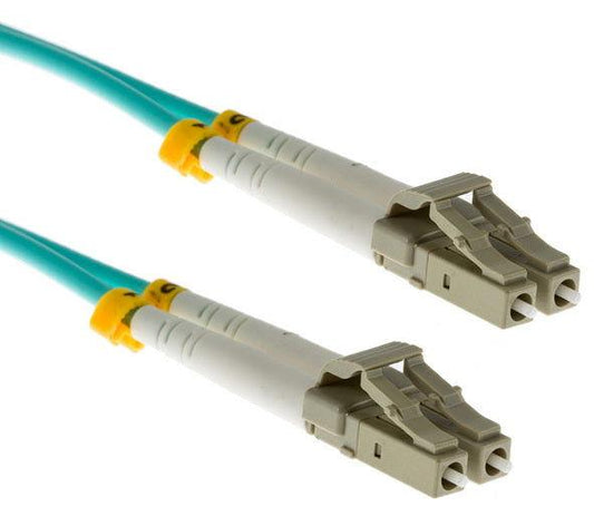 אורך 10 מטרים LC-LC דופלקס MM OM3 מגשר - EcoFiber - אקופייבר