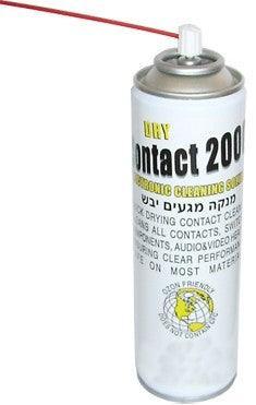 תרסיס ניקוי מגעים יבש 220 מ"ל - EcoFiber - אקופייבר