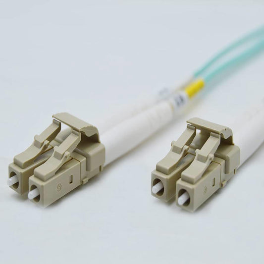 אורך 3 מטר LC-LC דופלקס MM OM4 מגשר - EcoFiber - אקופייבר