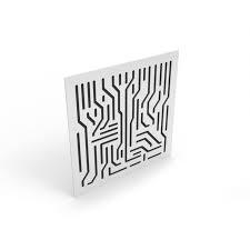 פנל אקוסטי Artnovion Azteka W - 2.0 Gloss White Absorber (ערכה של 8) - EcoFiber - אקופייבר
