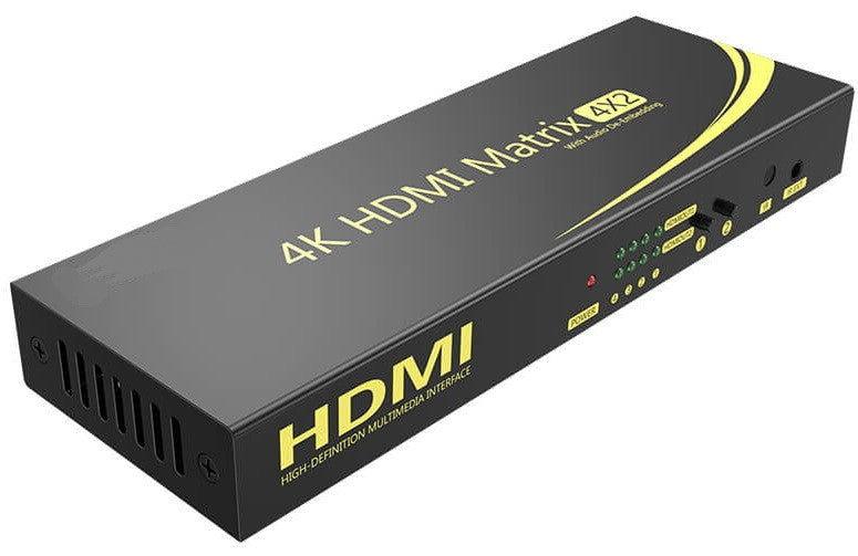 מפצל HDMI, מטריצה 4K@60Hz - EcoFiber - אקופייבר