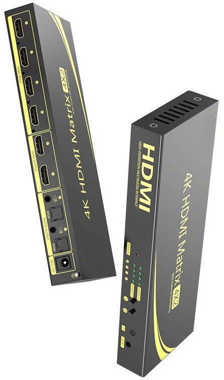 מפצל HDMI, מטריצה 4K@60Hz - EcoFiber - אקופייבר