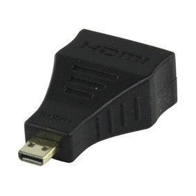 מתאם MICRO HDMI זכר - HDMI נקבה - EcoFiber - אקופייבר