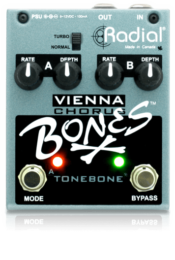 אפקט קורוס לגיטרה Radial Tonebone Bones Vienna Chorus - EcoFiber - אקופייבר