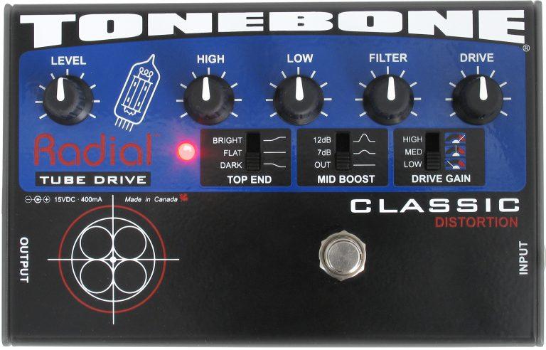 אפקט דיסטורשן מנורה לגיטרה Tonebone Classic Radial - EcoFiber - אקופייבר