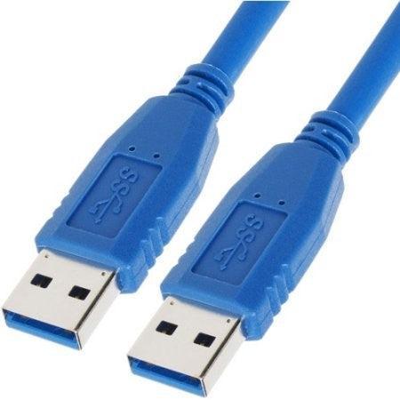 כבל USB3.0 מ-A זכר ל-A זכר, 0.5 מטר - EcoFiber - אקופייבר