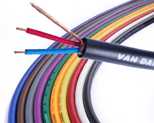 כבל מיקרופון גמיש Van Damme Tour Grade Classic XKE (גליל באורך 300מ') - EcoFiber - אקופייבר